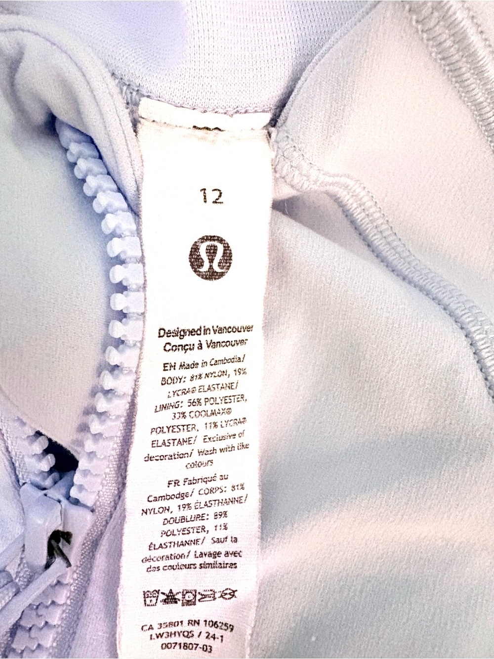 Lululemon Define Cropped Jacket
*Nulu, Serene Blue - Picture 6 of 6